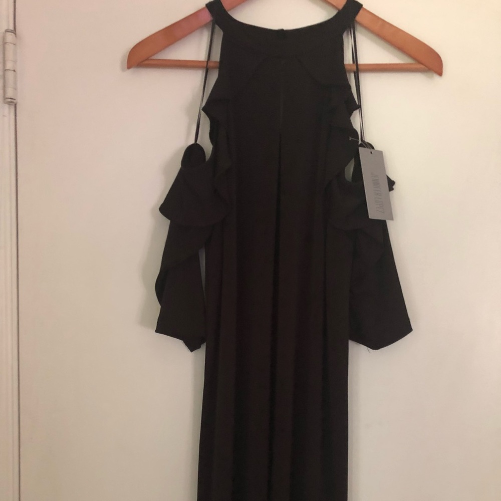 Brand new black Jennifer Lopez dress sz M